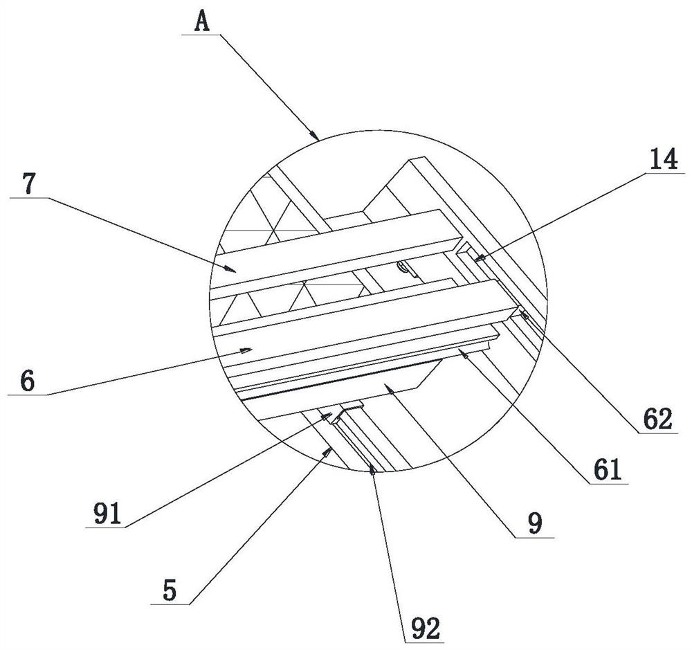 Intelligent roof photovoltaic panel and mounting structure thereof