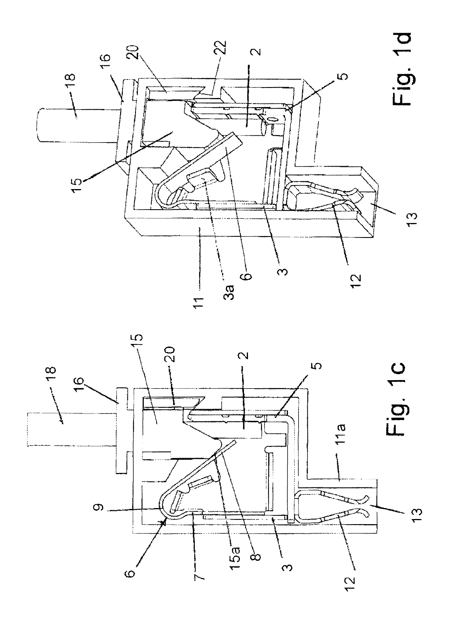 Terminal for connecting lead ends