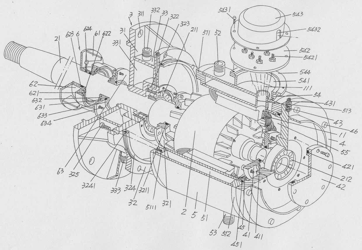 High- temperature-resistant dust-proof motor