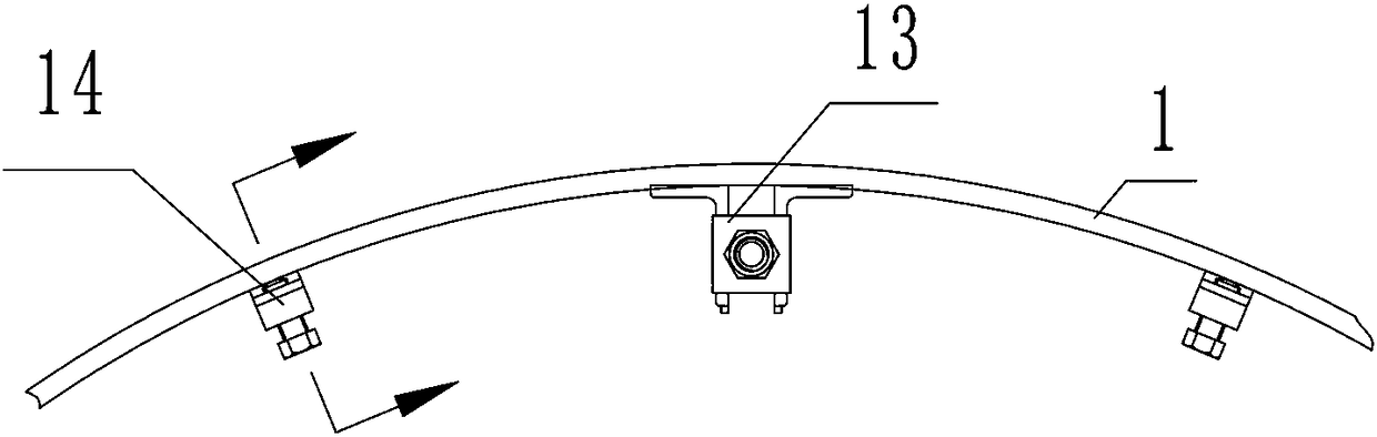 Horizontal converting furnace body butt welding method for non-ferrous metal smelting