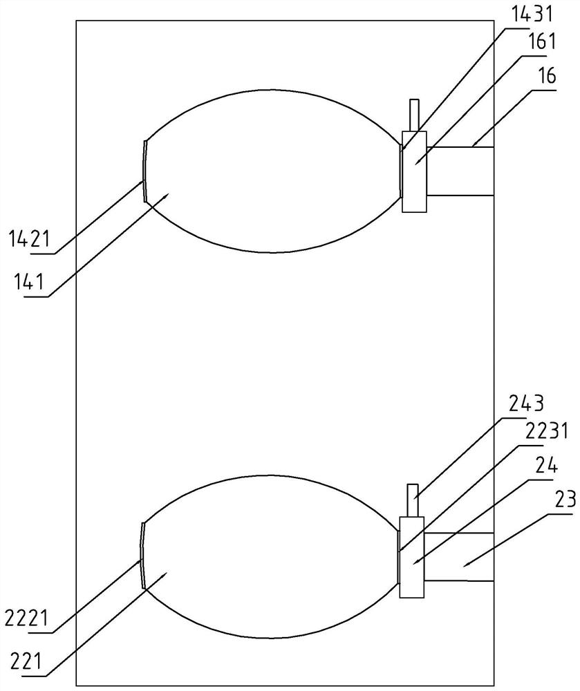 A device for pressing the puncture site after cerebrovascular intervention