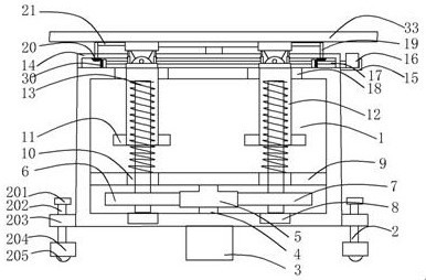 Building decoration auxiliary supporting device for building construction