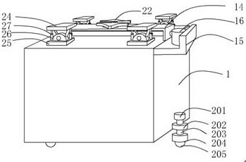 Building decoration auxiliary supporting device for building construction