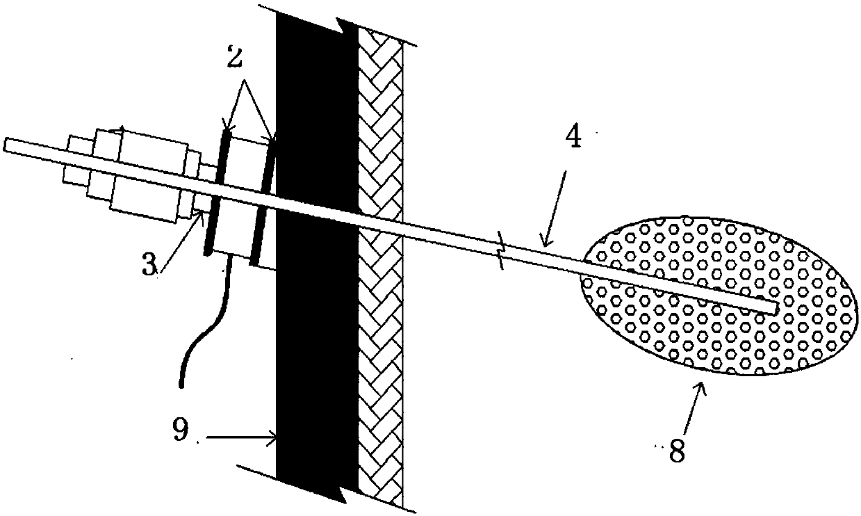 Construction method of super-long expansion head anchor cable of large deformation tunnel with high ground stress and weak surrounding rock