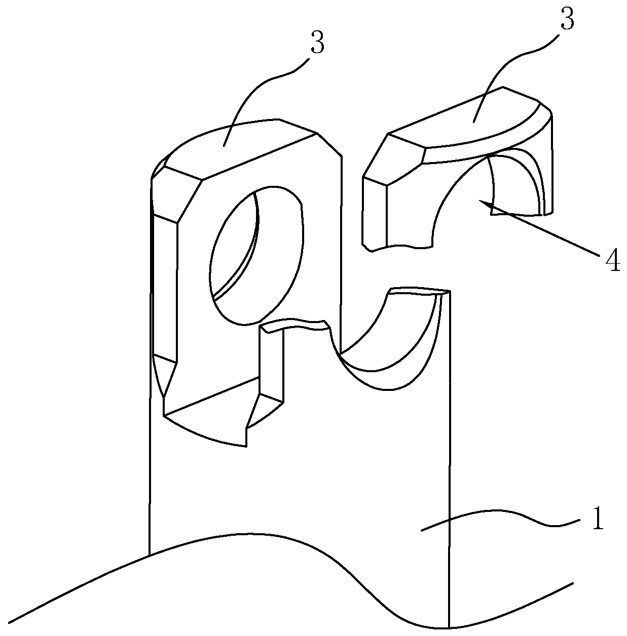 Electric hammer cylinder