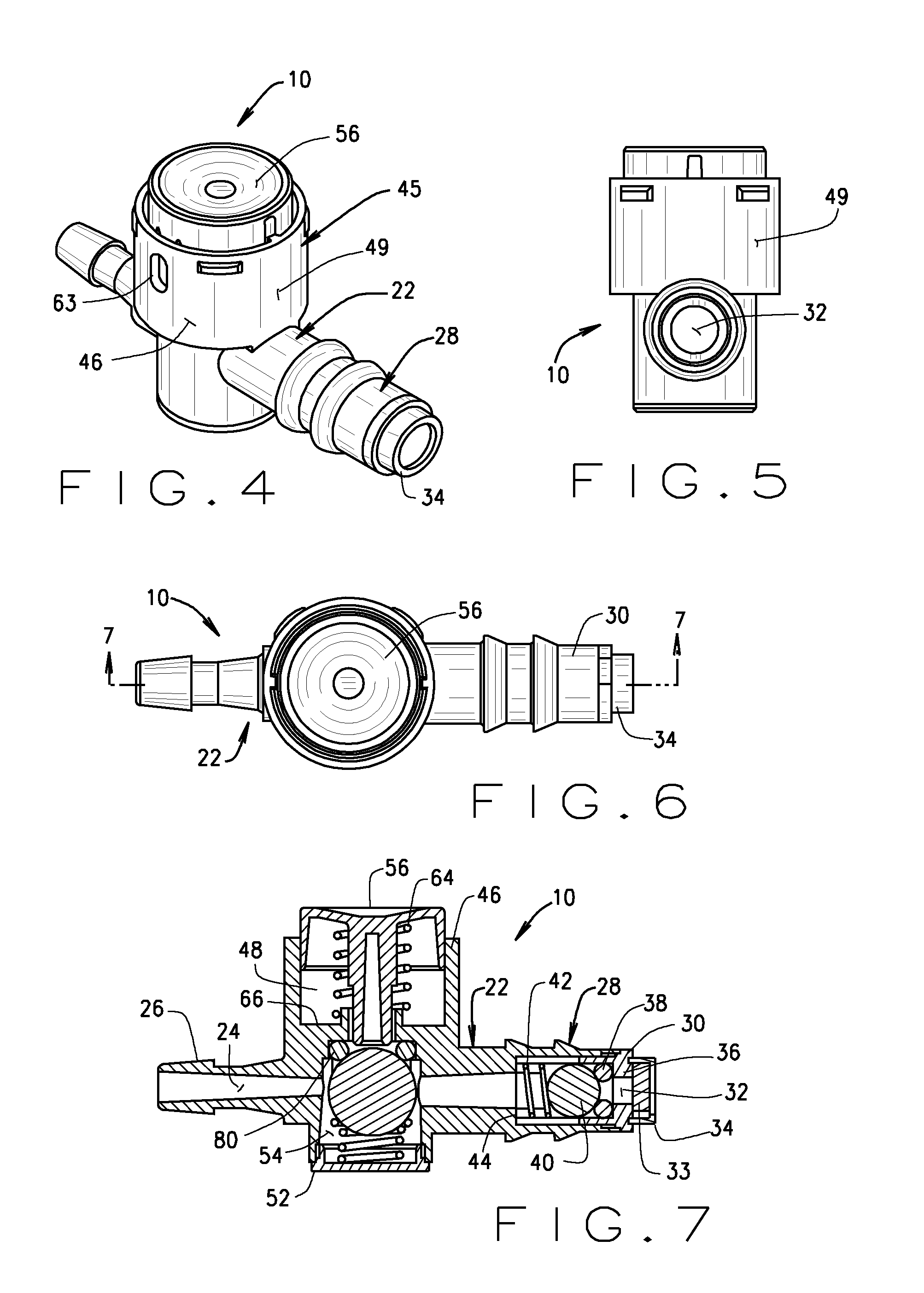 Release valve for inflatable seat cushion