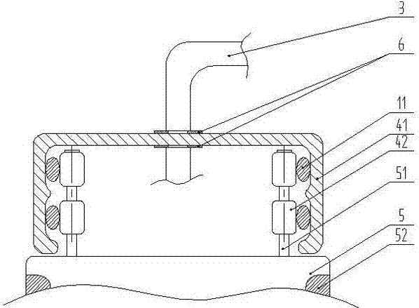 A self-absorbing liquid pattern roller brush