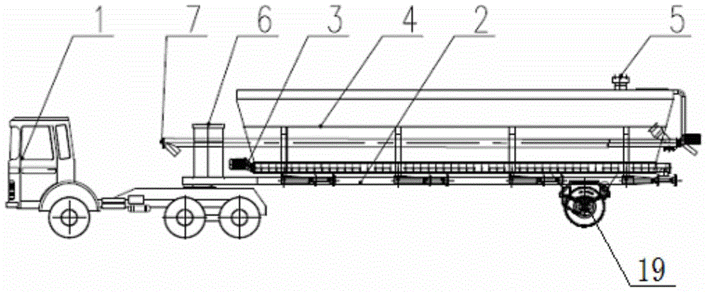 Novel full-movement easy-disassembly-assembly concrete stirring station and transport method thereof