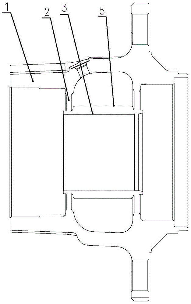 Method for reducing clearance error of bearings of wheel end assembly