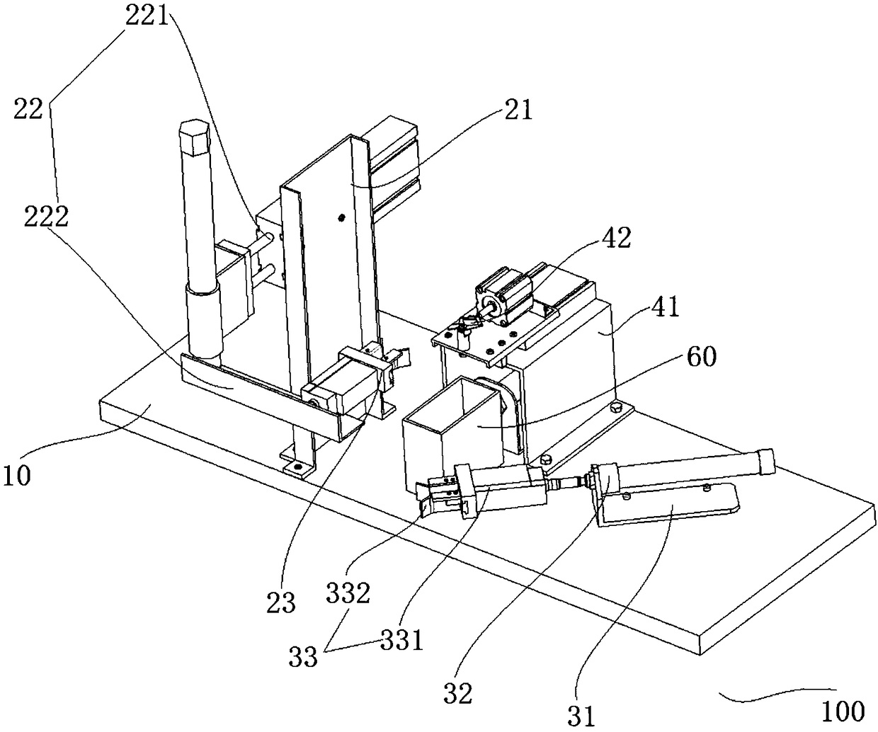 Optical fiber drawing and shearing machine with optical fiber coating storing function