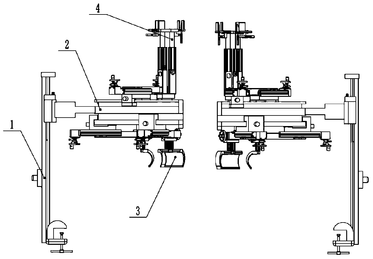 Abdominal surgery auxiliary device