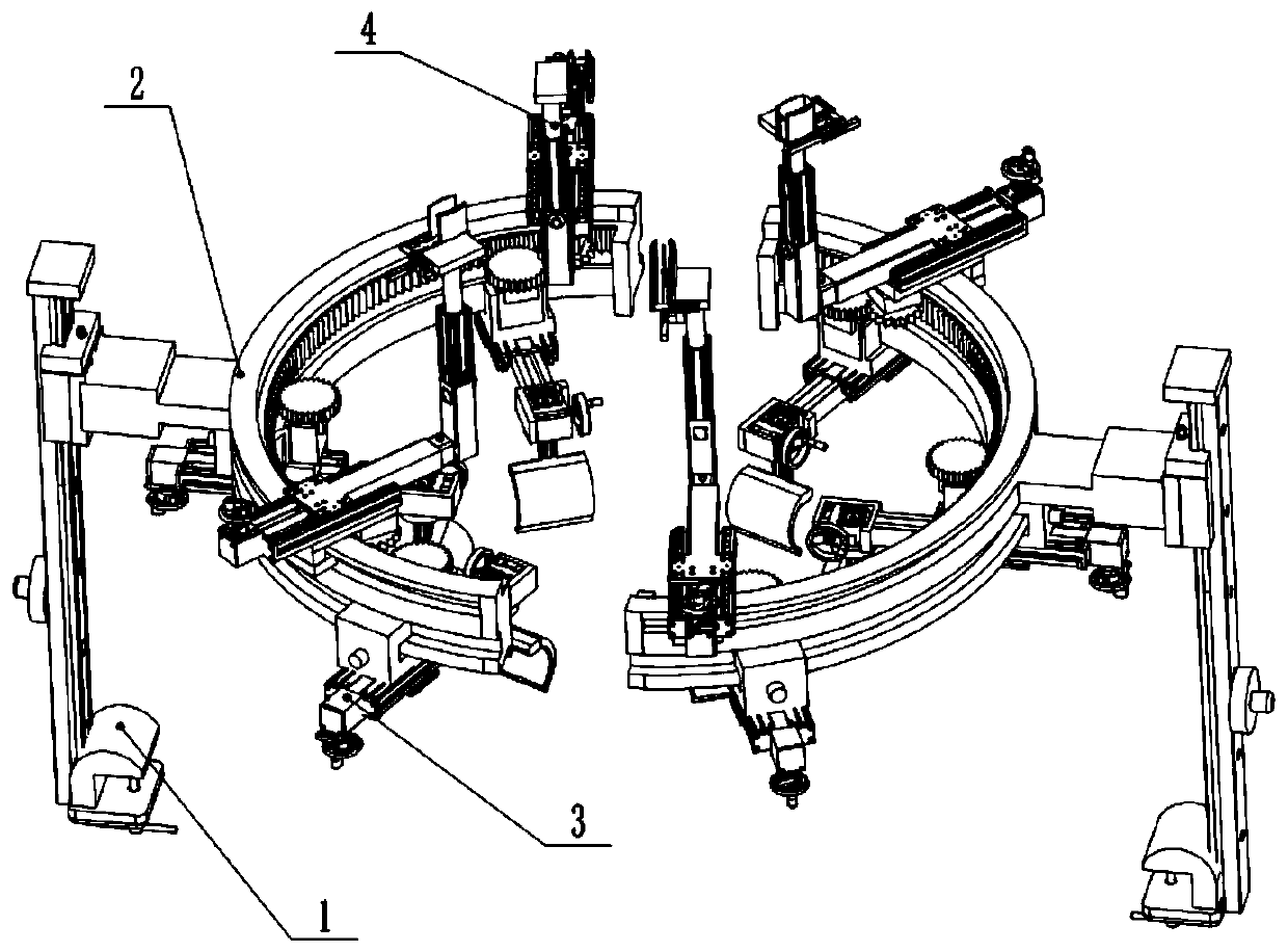 Abdominal surgery auxiliary device