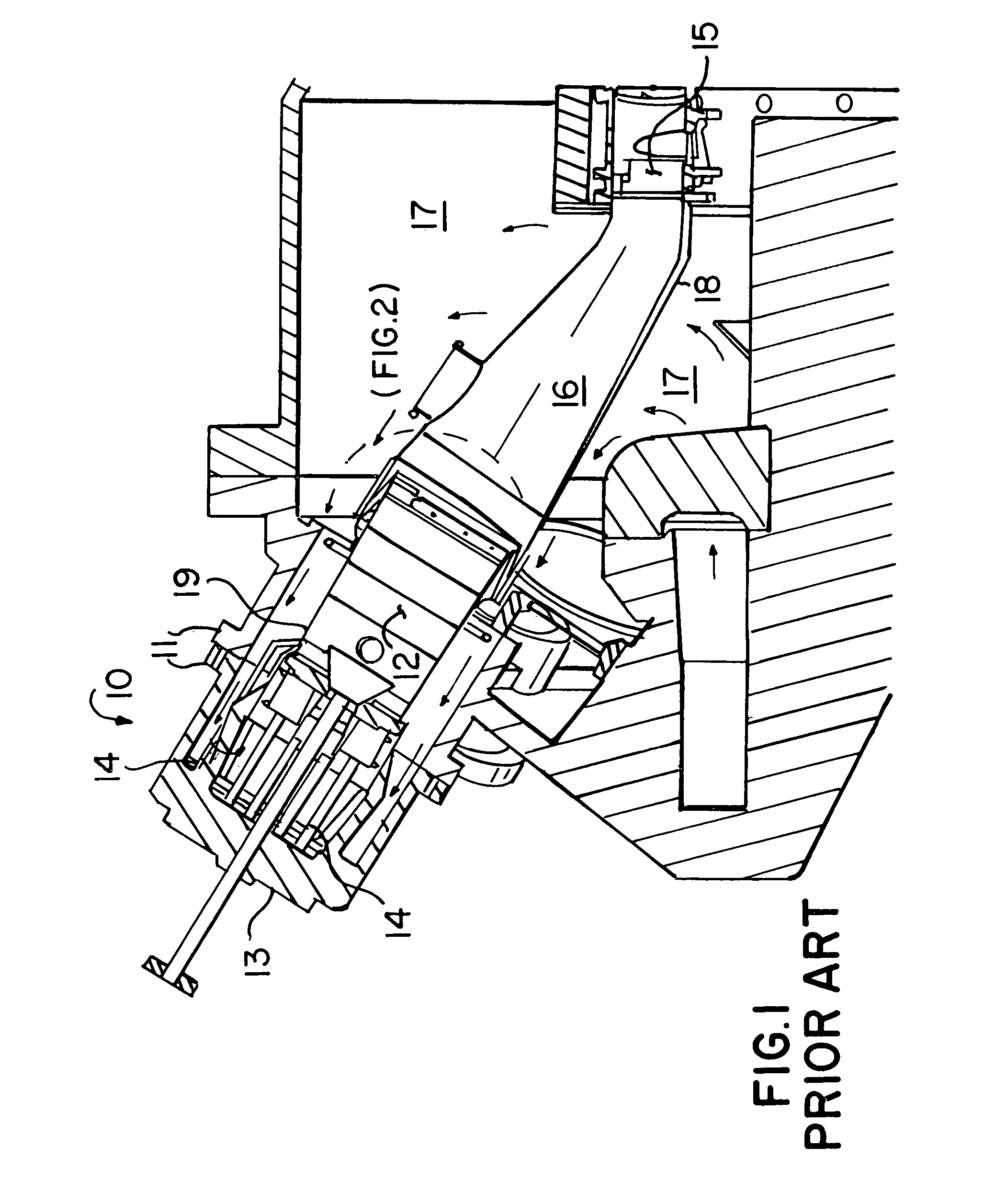 Cooling and sealing design for a gas turbine combustion system