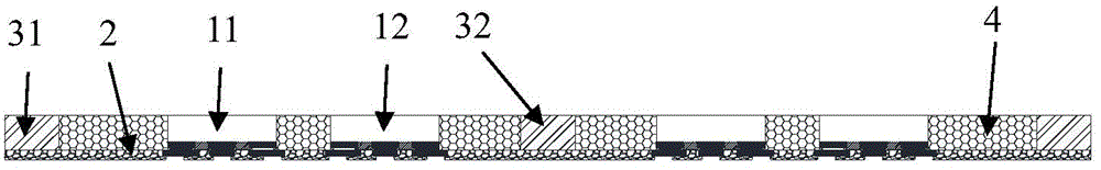 Reconstruction wafer structure with bared chip back and manufacturing method thereof