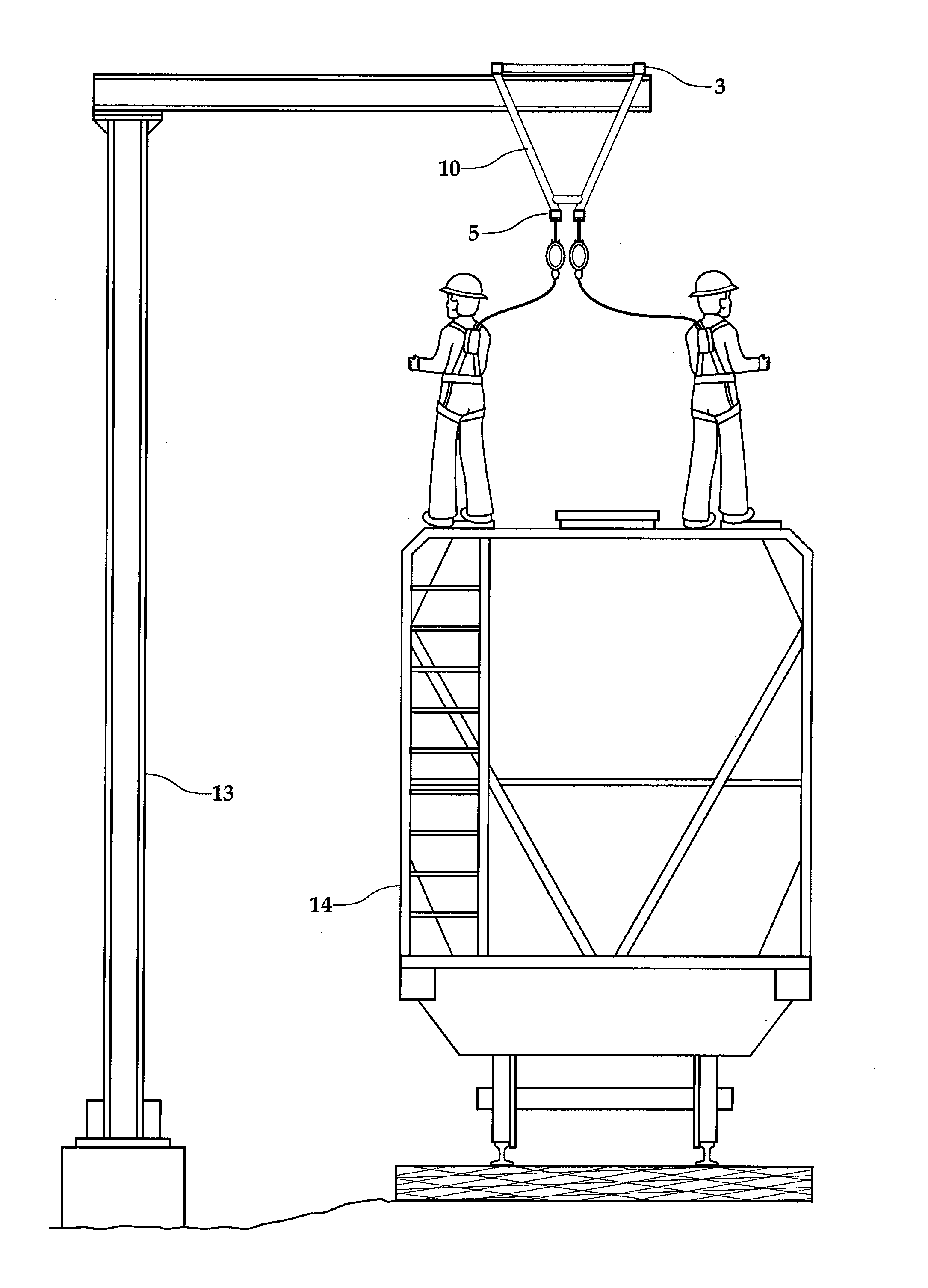 Enclosed track system for a fall protection system