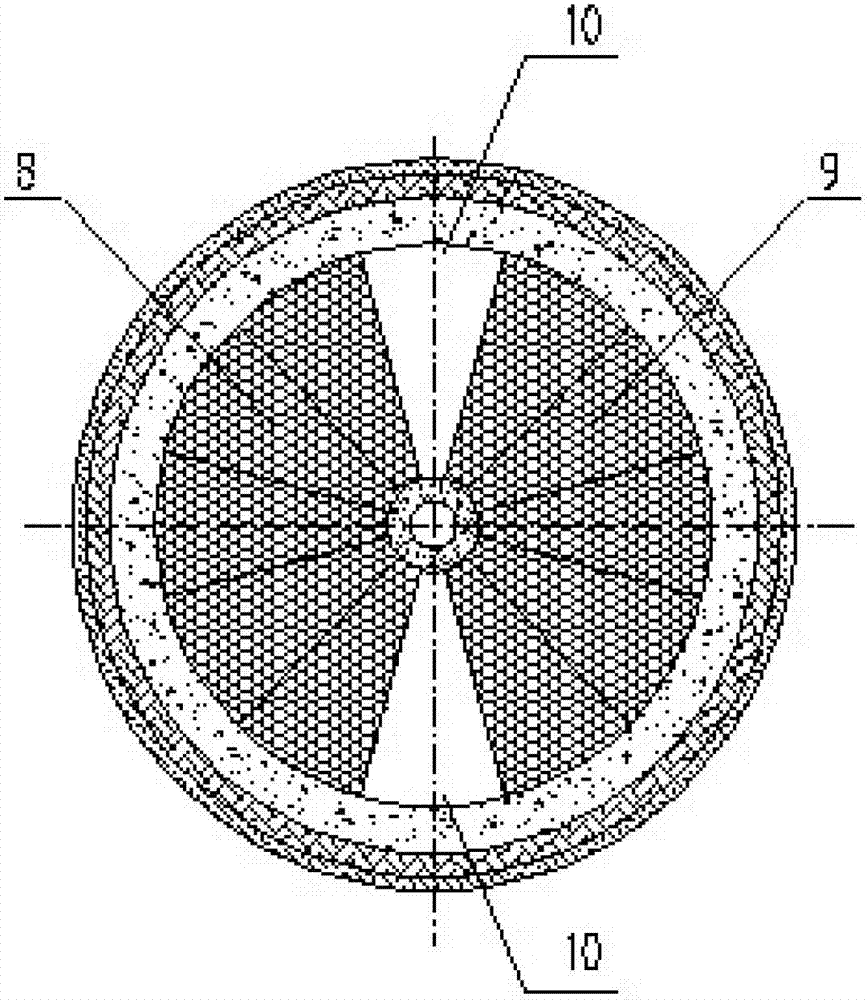 Continuous combusting regenerative industrial furnace