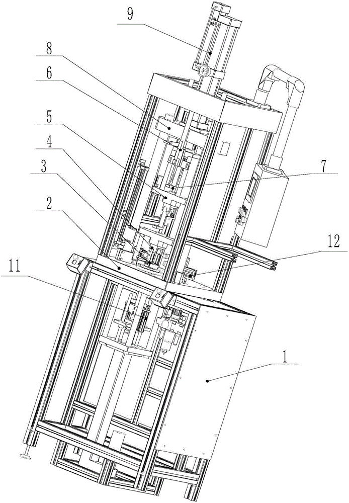 Axial clearance measuring apparatus of rotor of automobile cooling fan motor