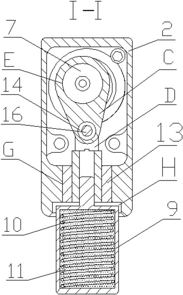 An electric physiotherapy hammer for treating muscle pain