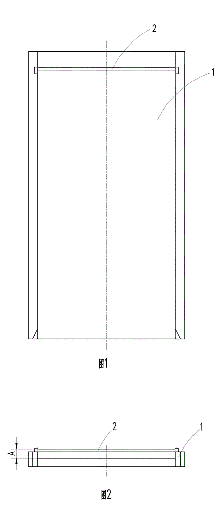 Car carrying board with lifting car stop device