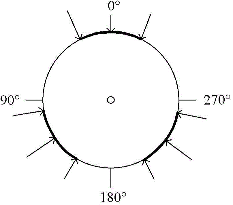 Transmission-reflection linear spotlight heat collector