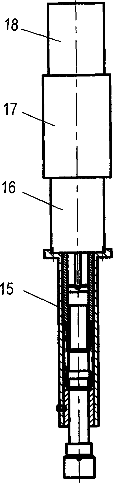 Screwing machine based on servo system