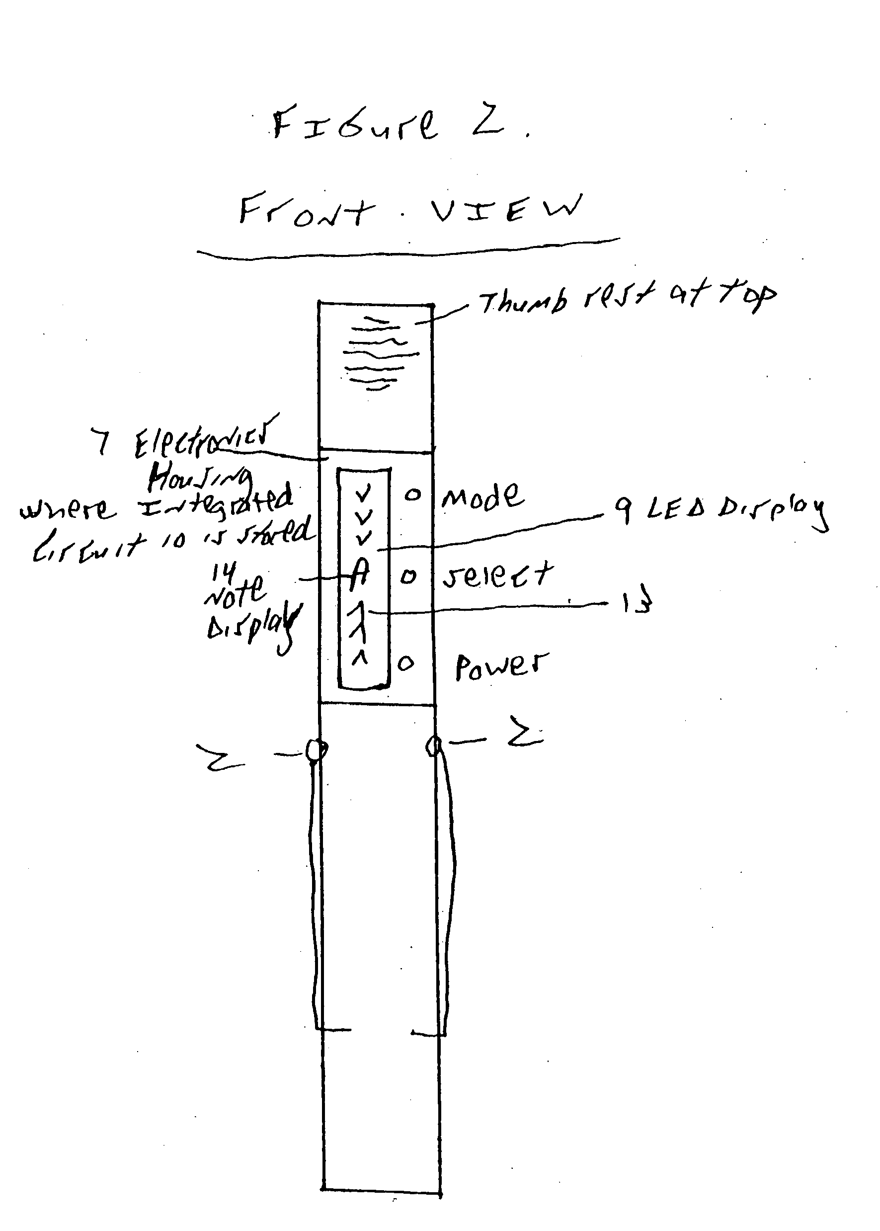 Tuner with clothes-pin design