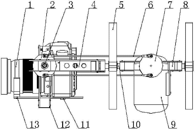 UAV (unmanned aerial vehicle) transmission-line patrolling system