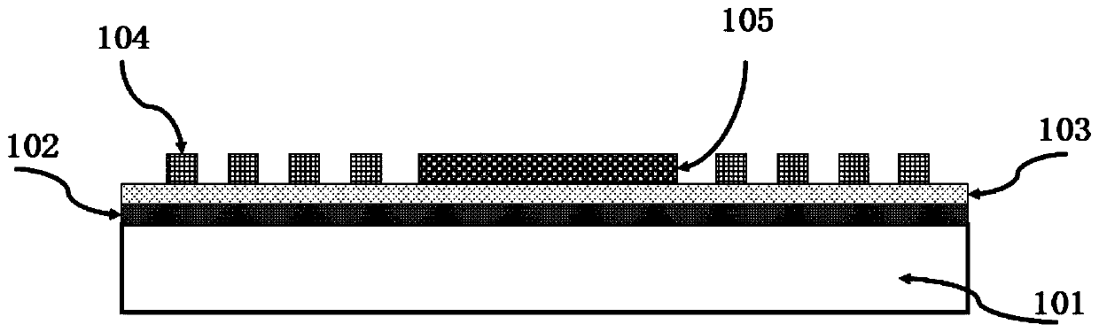 Surface acoustic wave device based on hafnium ferroelectric film and film bulk acoustic wave device