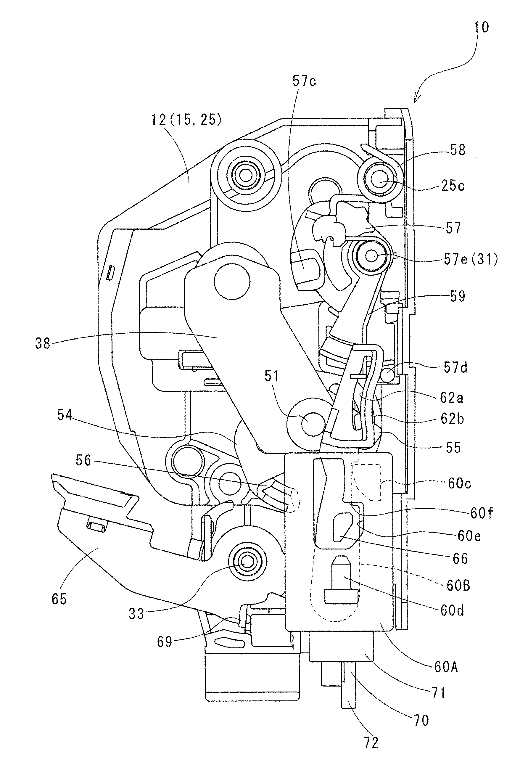 Door locking device