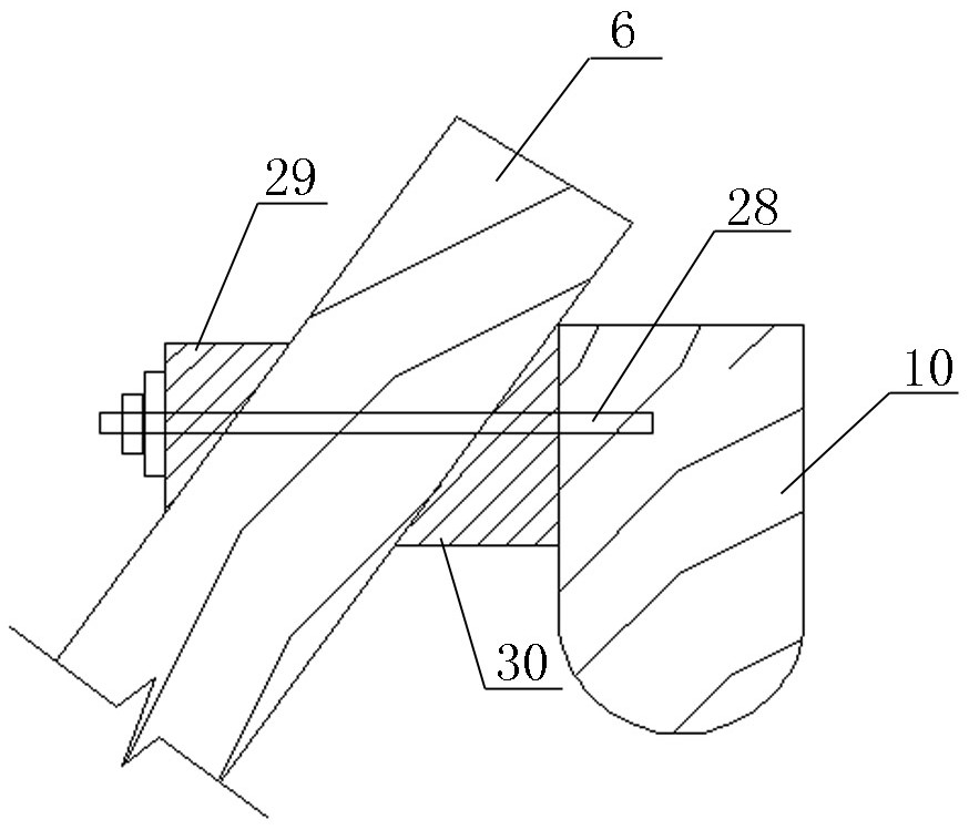 Reinforced old large-span steel-wood roof truss system and construction method thereof