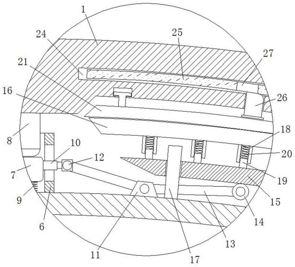 A kind of arc aluminum formwork and arc plate transportation tool