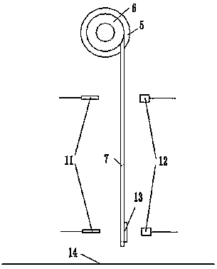 High-voltage test hall shielding curtain