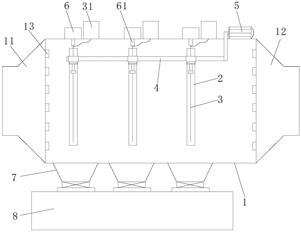 An electric dust removal device