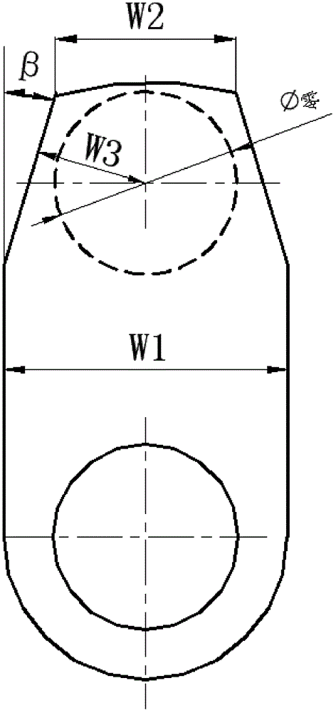 Half-die forging method and device for large-scale marine crank throw