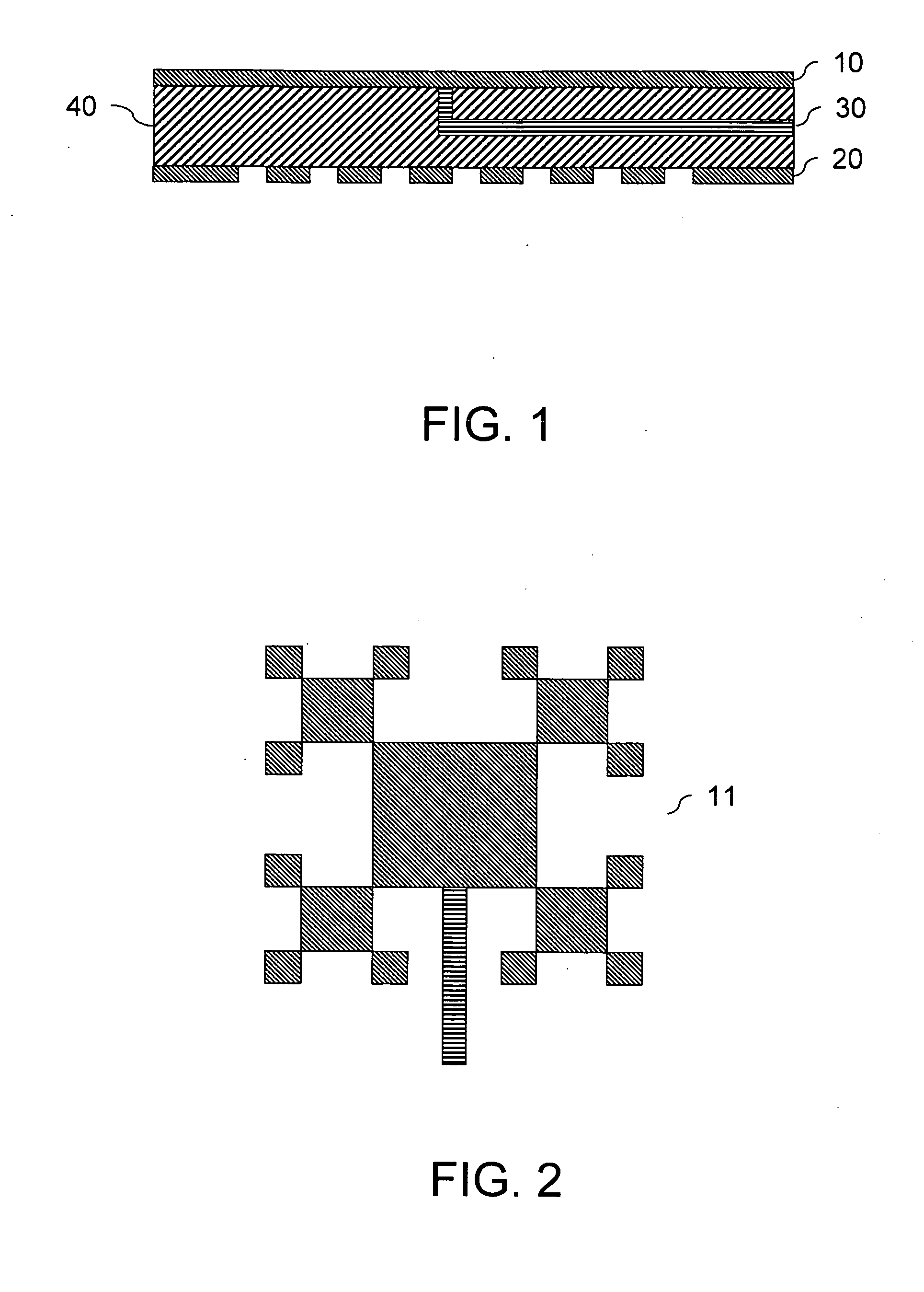 Vertical complementary fractal antenna