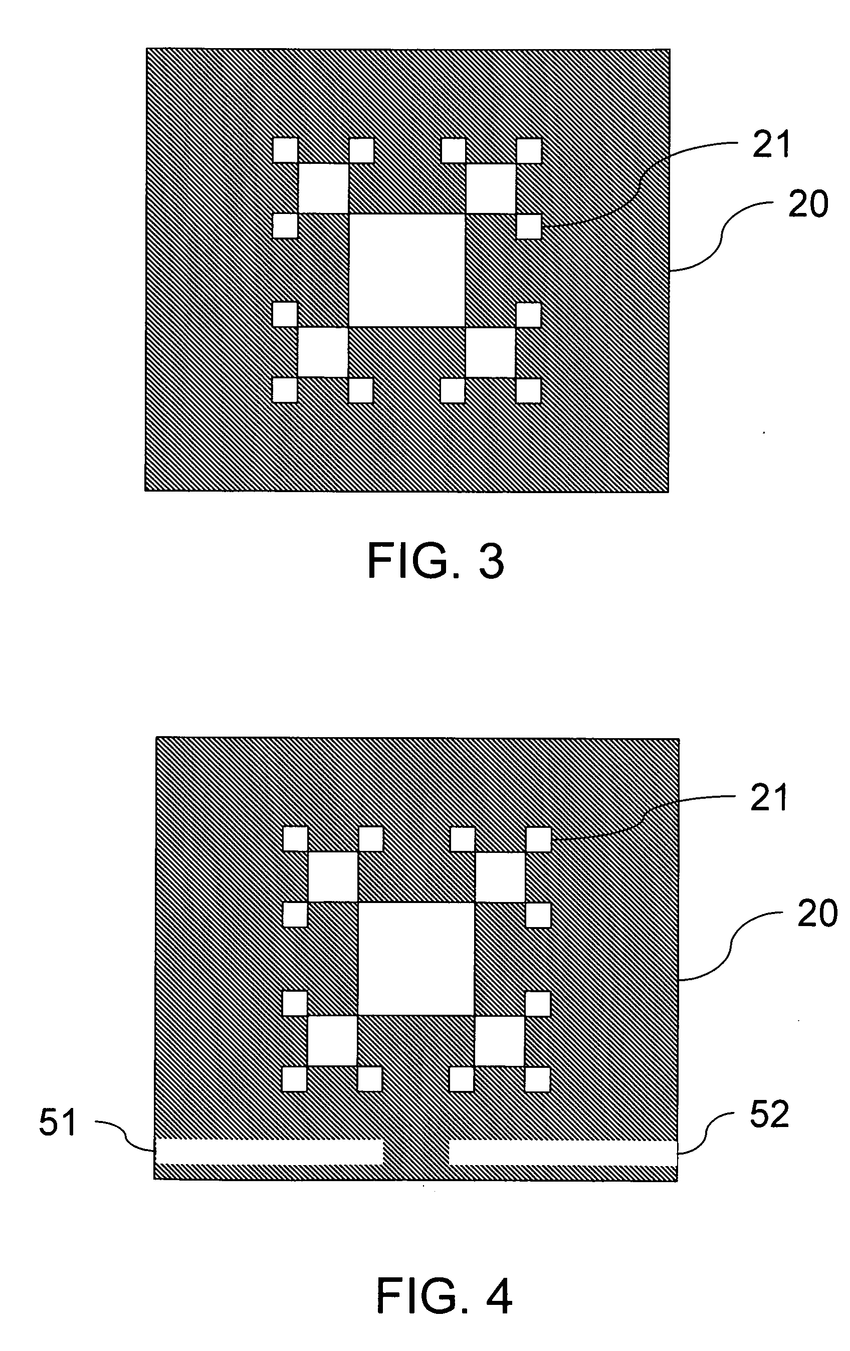 Vertical complementary fractal antenna