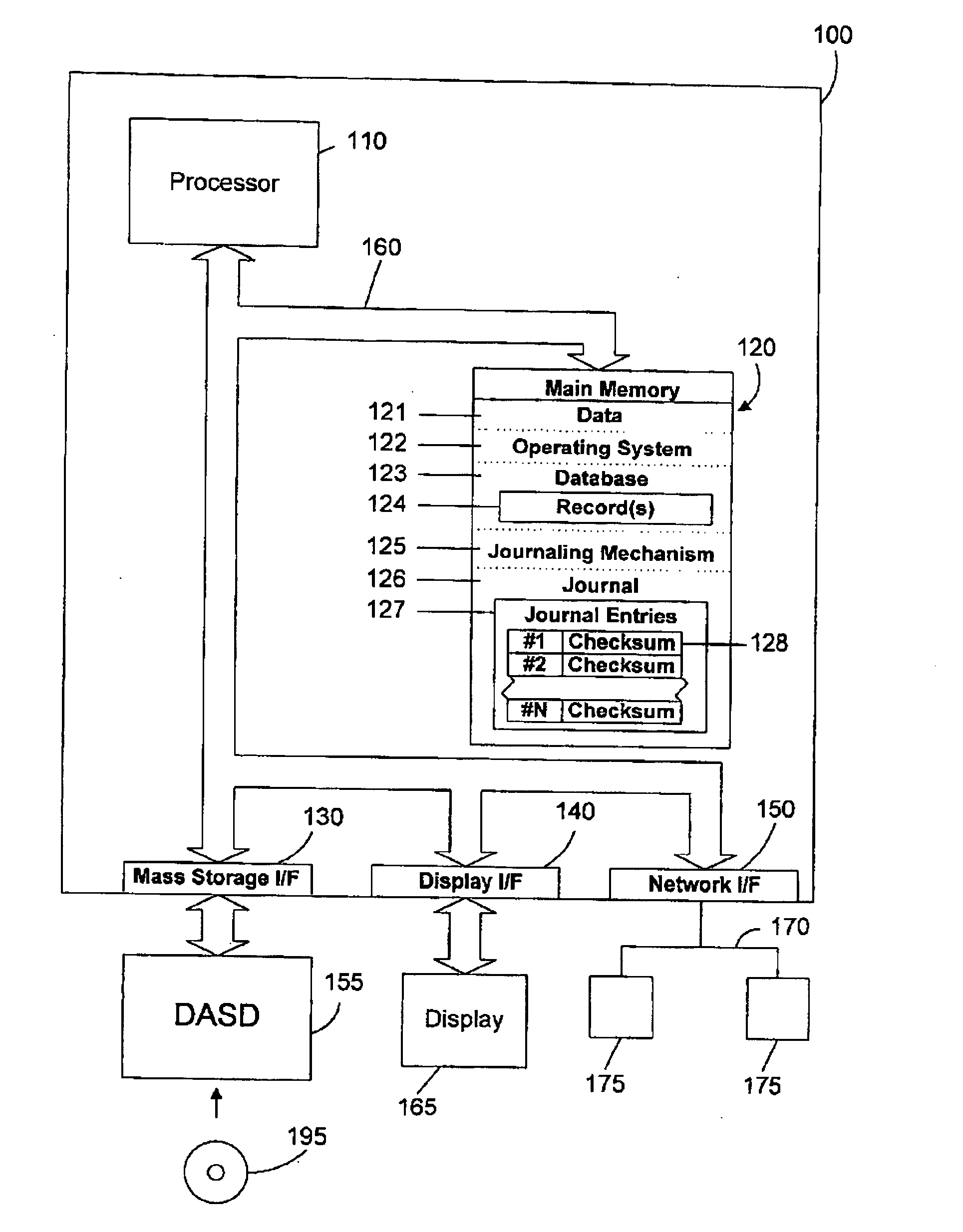 Virus scanner for journaling file system