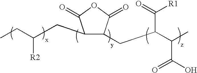 Polymeric colorants having pigment and dye components and corresponding ink compositions