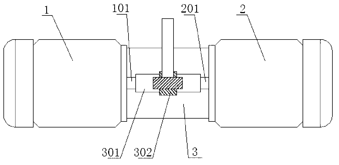 Transmission control mechanism for photovoltaic tracker, photovoltaic tracker and transmission control method