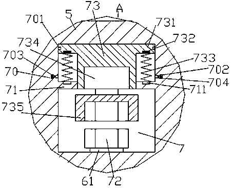 Electric welding machine connecting structure