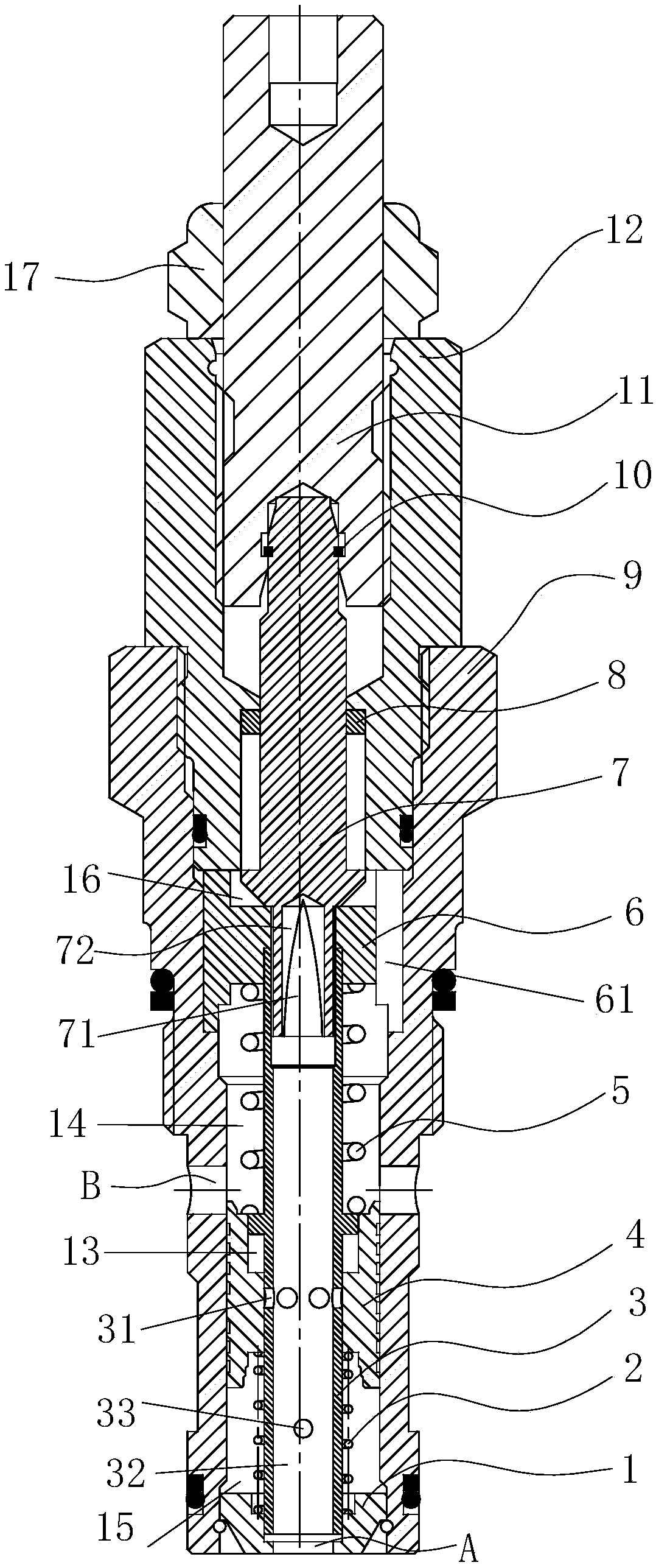 Two-way single-direction speed regulating valve