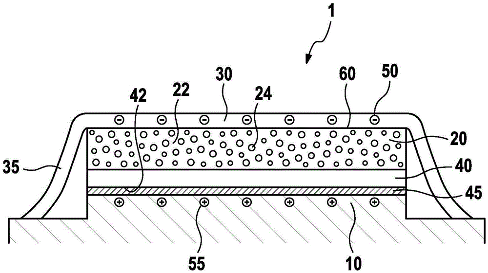 Electret structure