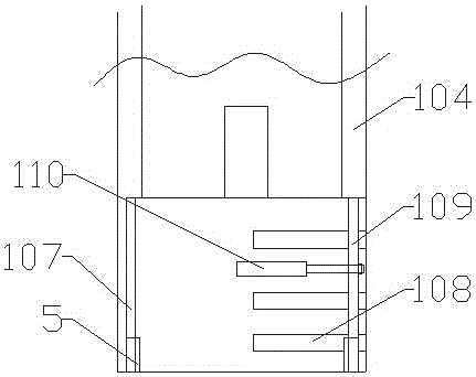 Program-controlled hydraulic automatic transporting and stacking device