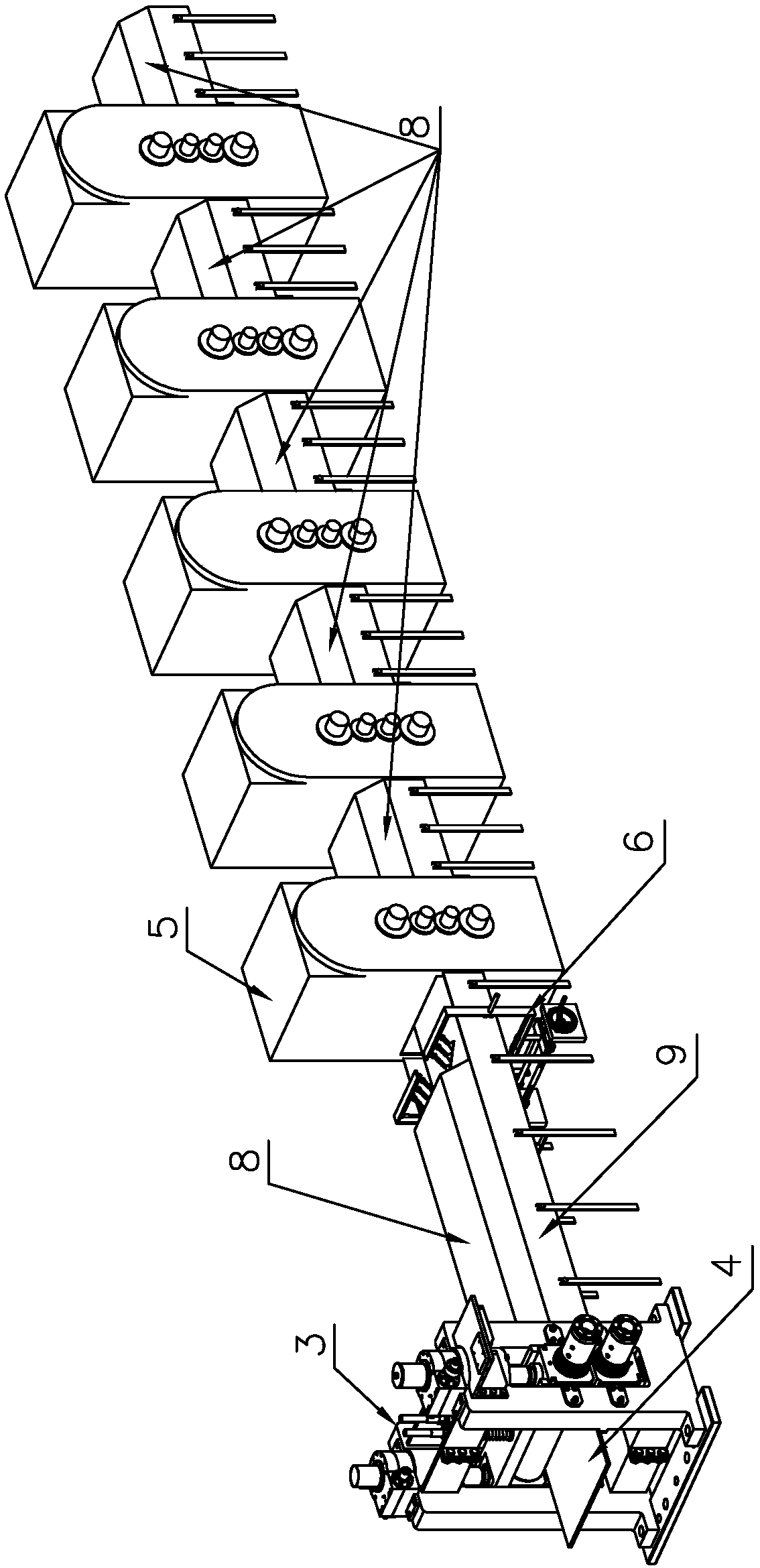 Titanium plate hot continuous rolling large-scale manufacturing method