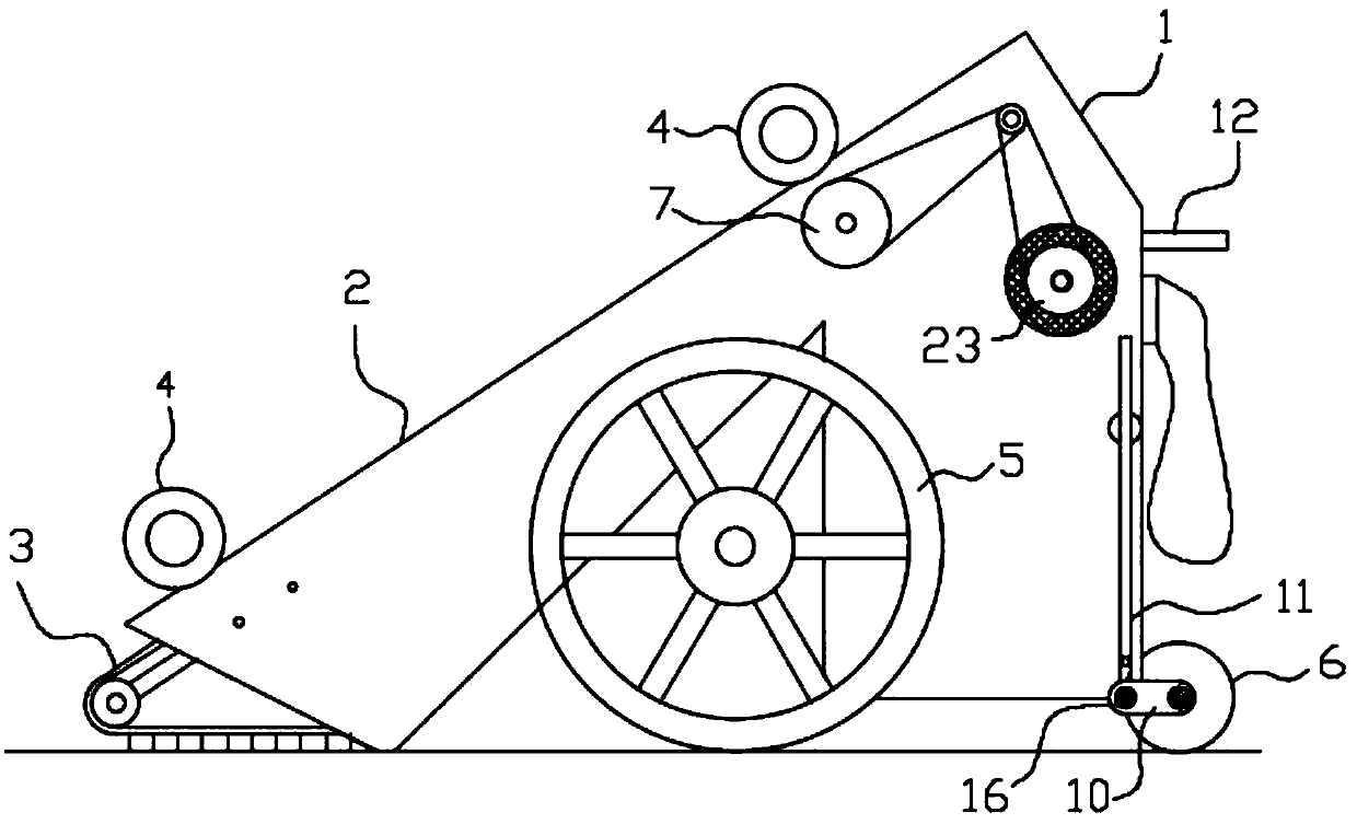 Electrodynamic type grain collecting and storing equipment for rice processing