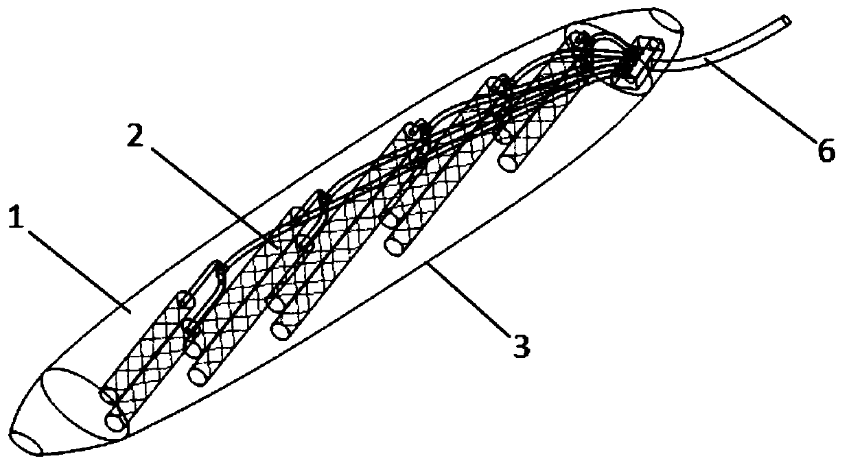 Flexible driver for imitating skeletal muscle variable-rigidity distribution