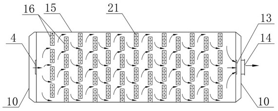 Cooling and condensing integrated gas water heater with low-nitrogen combustion