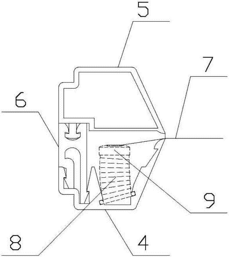 Combined angle regulator for suspension membrane hollow glass membrane stretching frame