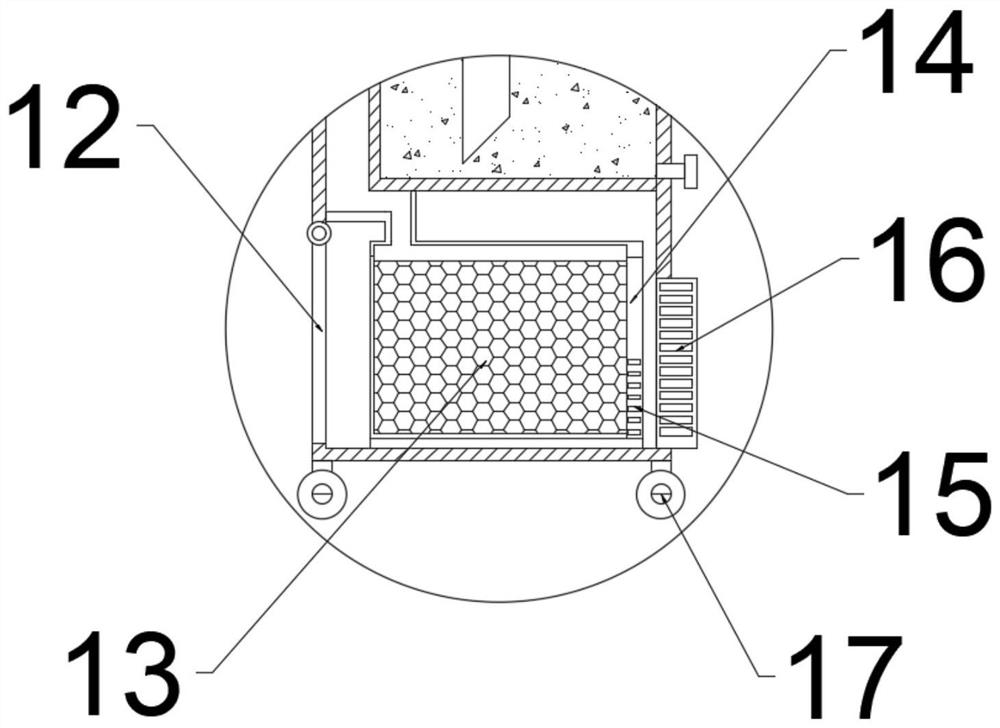 Odor removing device of textile equipment