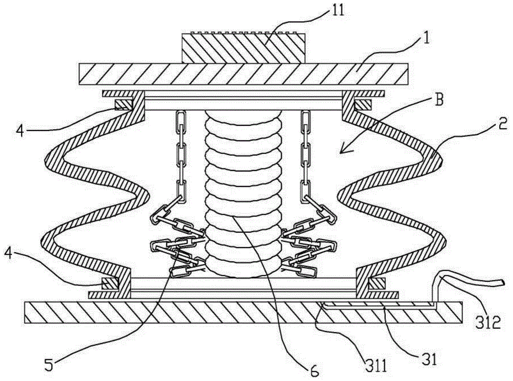 Air sac type jack